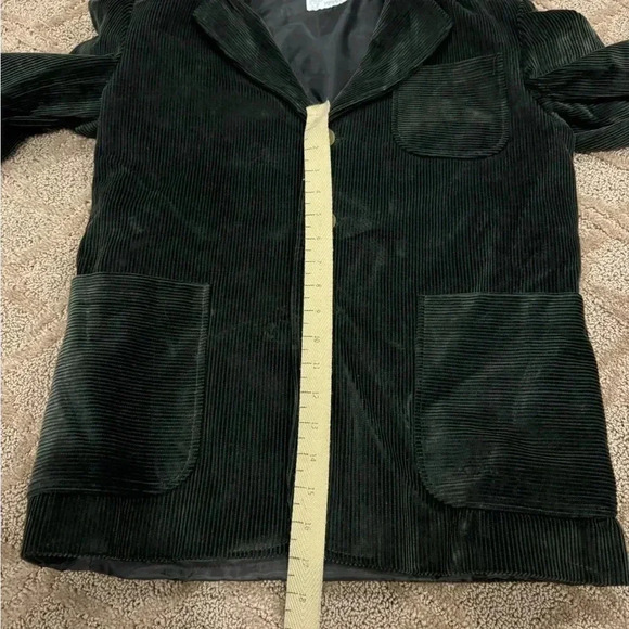 Versace Green Corduroy Sport  Jacket - Picture 10 of 12